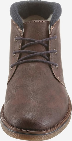 Rieker Lace-Up Shoes in Brown