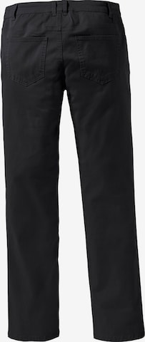 SHEEGO Regular Basic Stretch-Hose "Die Gerade" in Schwarz