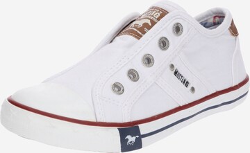 MUSTANG Sneakers in White: front