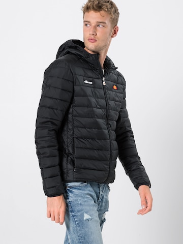 ELLESSE Performance Jacket 'Lombardy' in Black: front