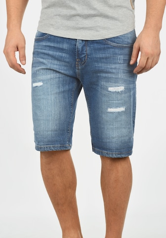 INDICODE JEANS Regular Jeansshorts 'Hallow' in Blau