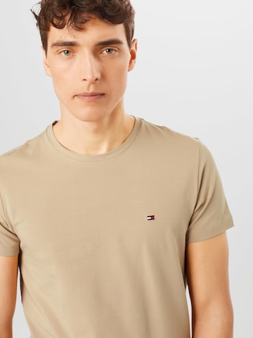 TOMMY HILFIGER Slim fit Shirt in Beige