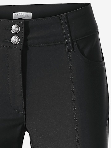 heine Slimfit Hose in Schwarz