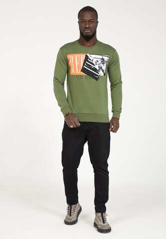 Sweat-shirt PLUS EIGHTEEN en vert