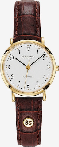 Bruno Söhnle Analog Watch 'Nabucco' in Brown: front