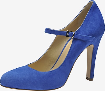 EVITA Pumps in Blauw: voorkant