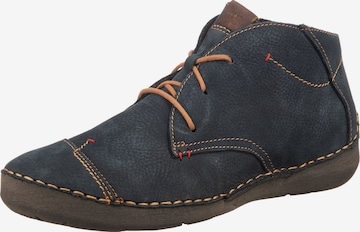 Bottines à lacets 'Fergey' JOSEF SEIBEL en bleu : devant