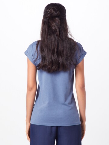 Maglietta 'Skateowl 2' di Iriedaily in blu: dietro
