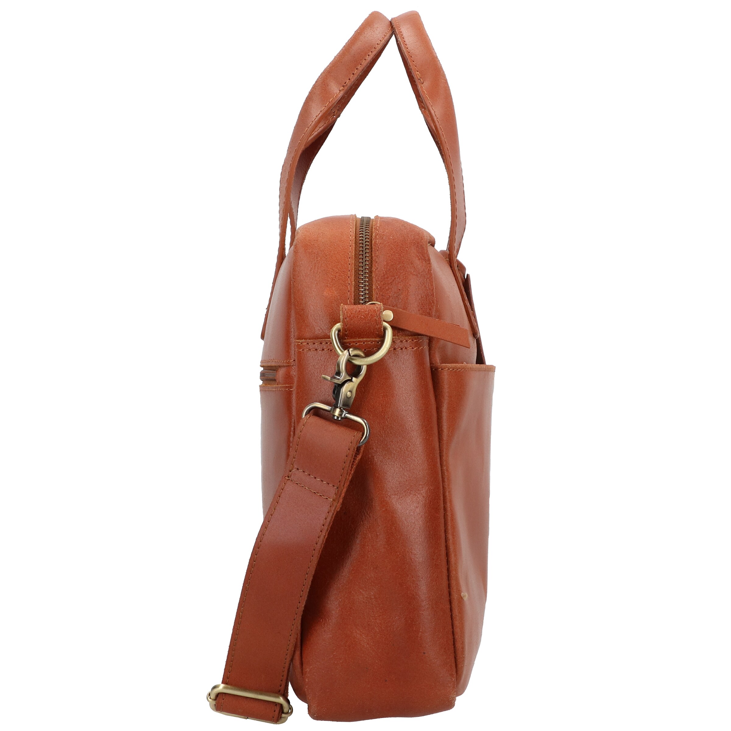Burkely Document bag 'River' in Brown