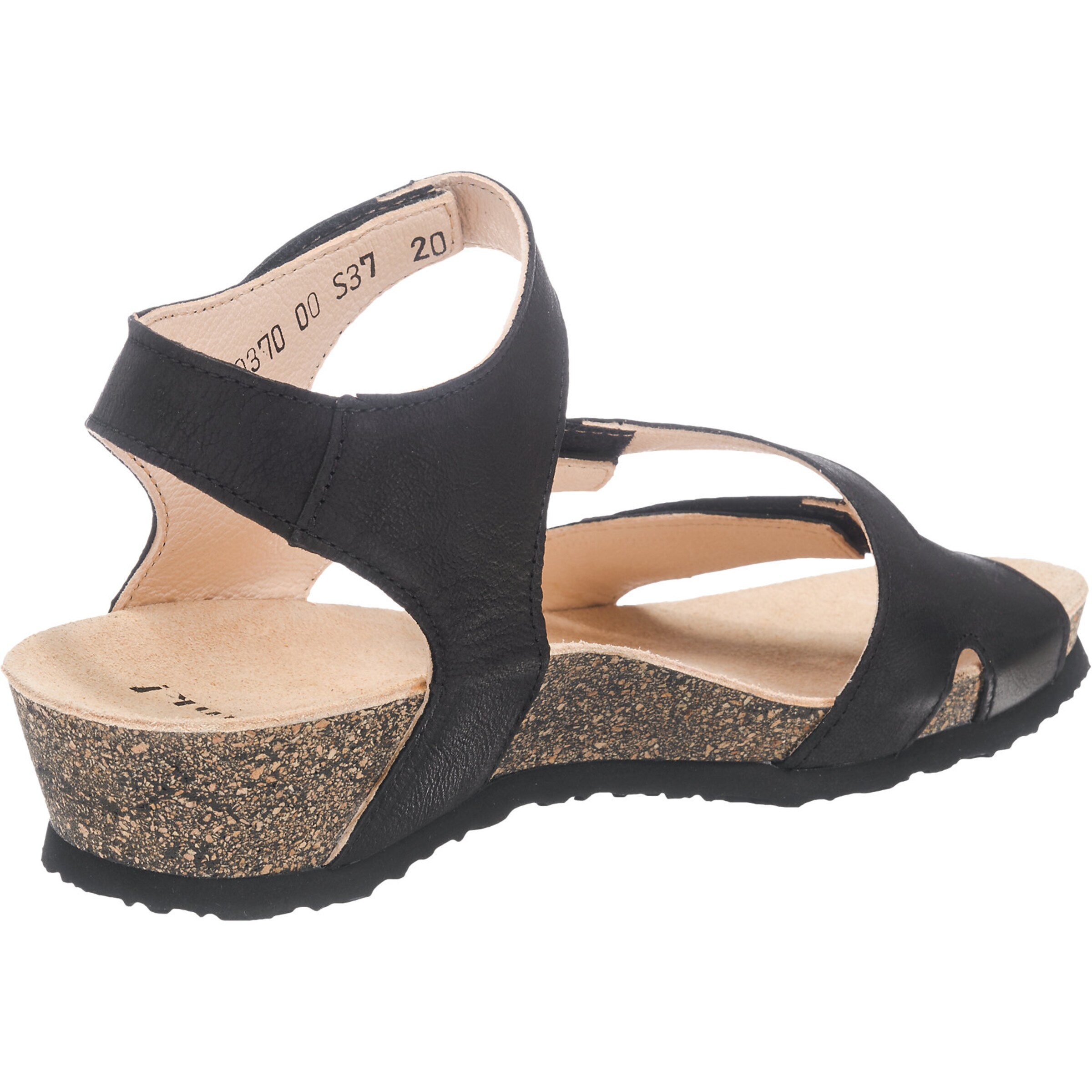 THINK! Sandale 'Dumia' in Schwarz