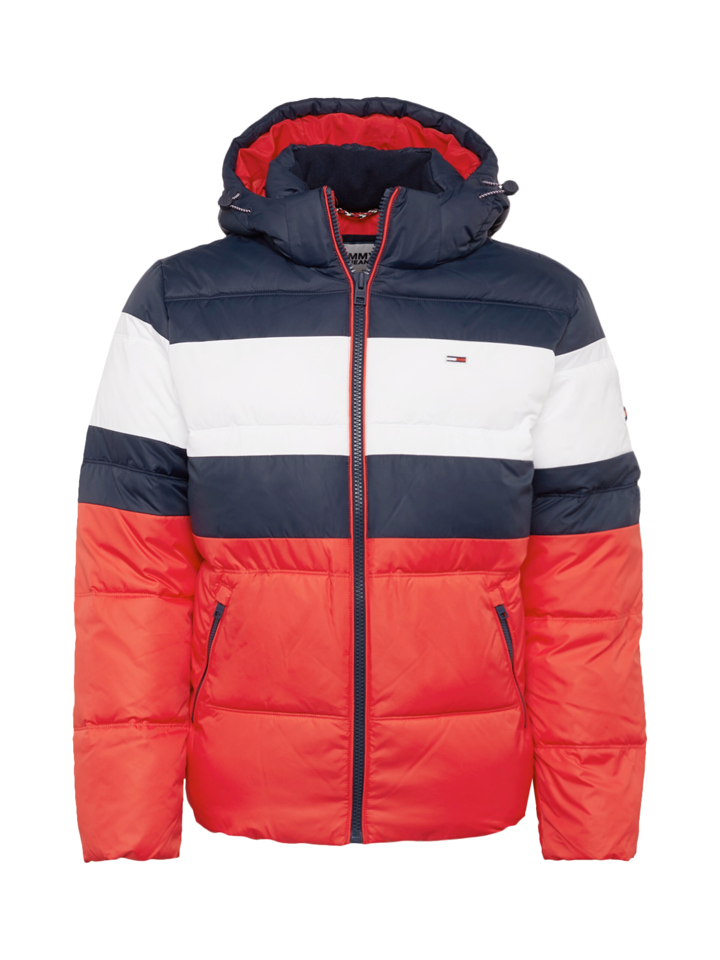 Tommy Jeans - Winterjas in de kleur Donkerblauw