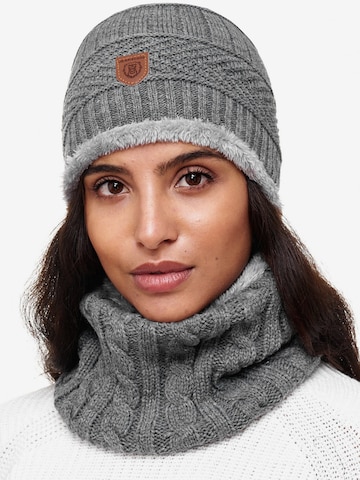 INDICODE JEANS Beanie in Grey