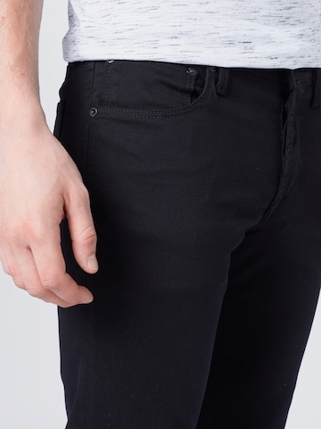 Coupe slim Jean 'JJIGLENN JJICON' JACK & JONES en noir