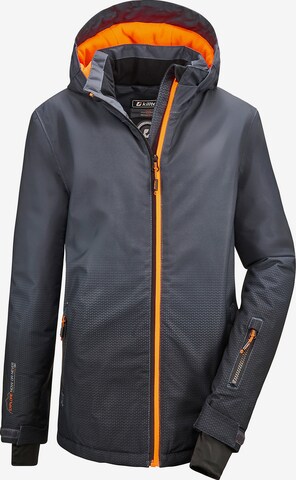 KILLTEC Outdoor jacket in Grey: front