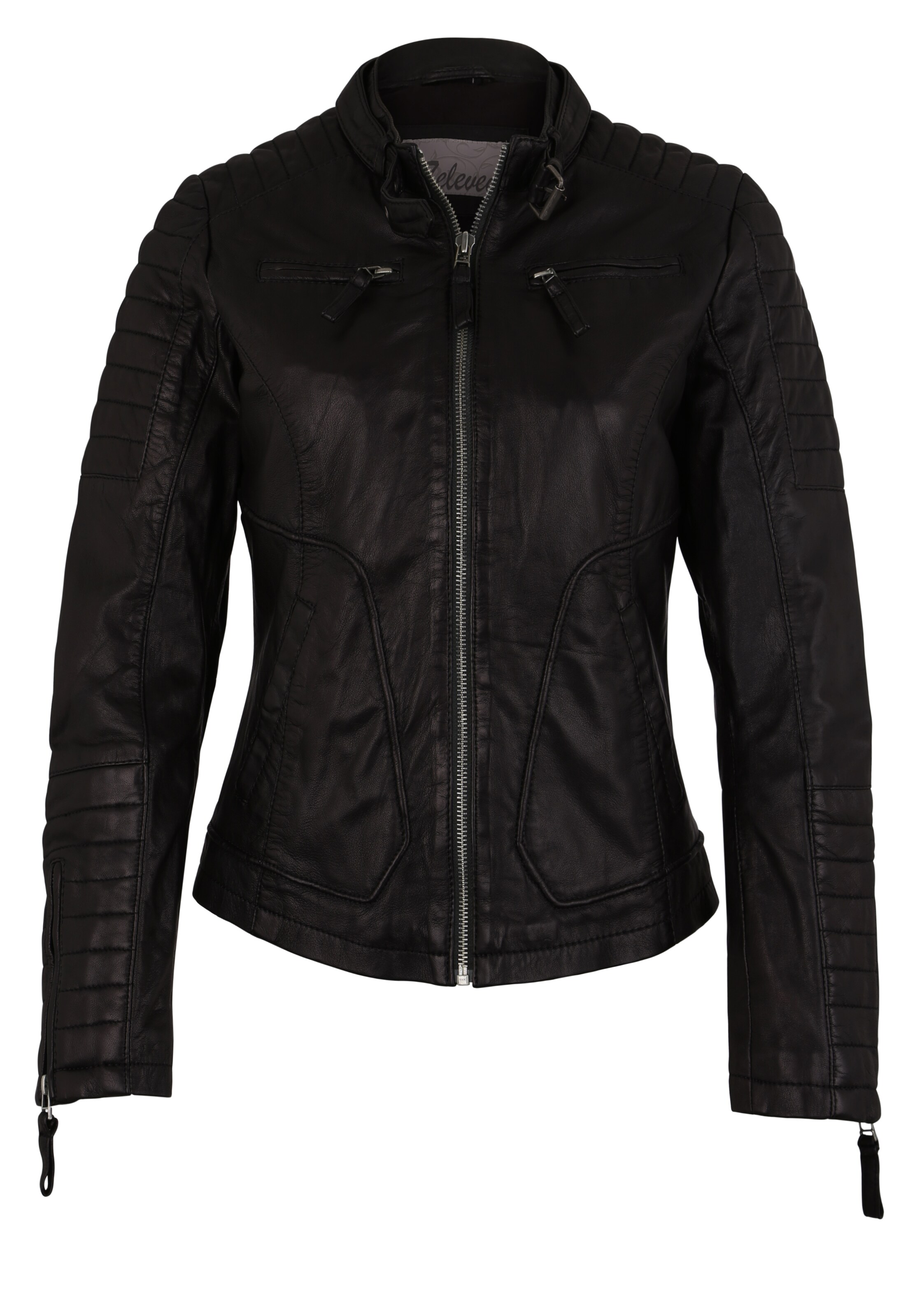 7ELEVEN Jacke in Schwarz: Vorderseite