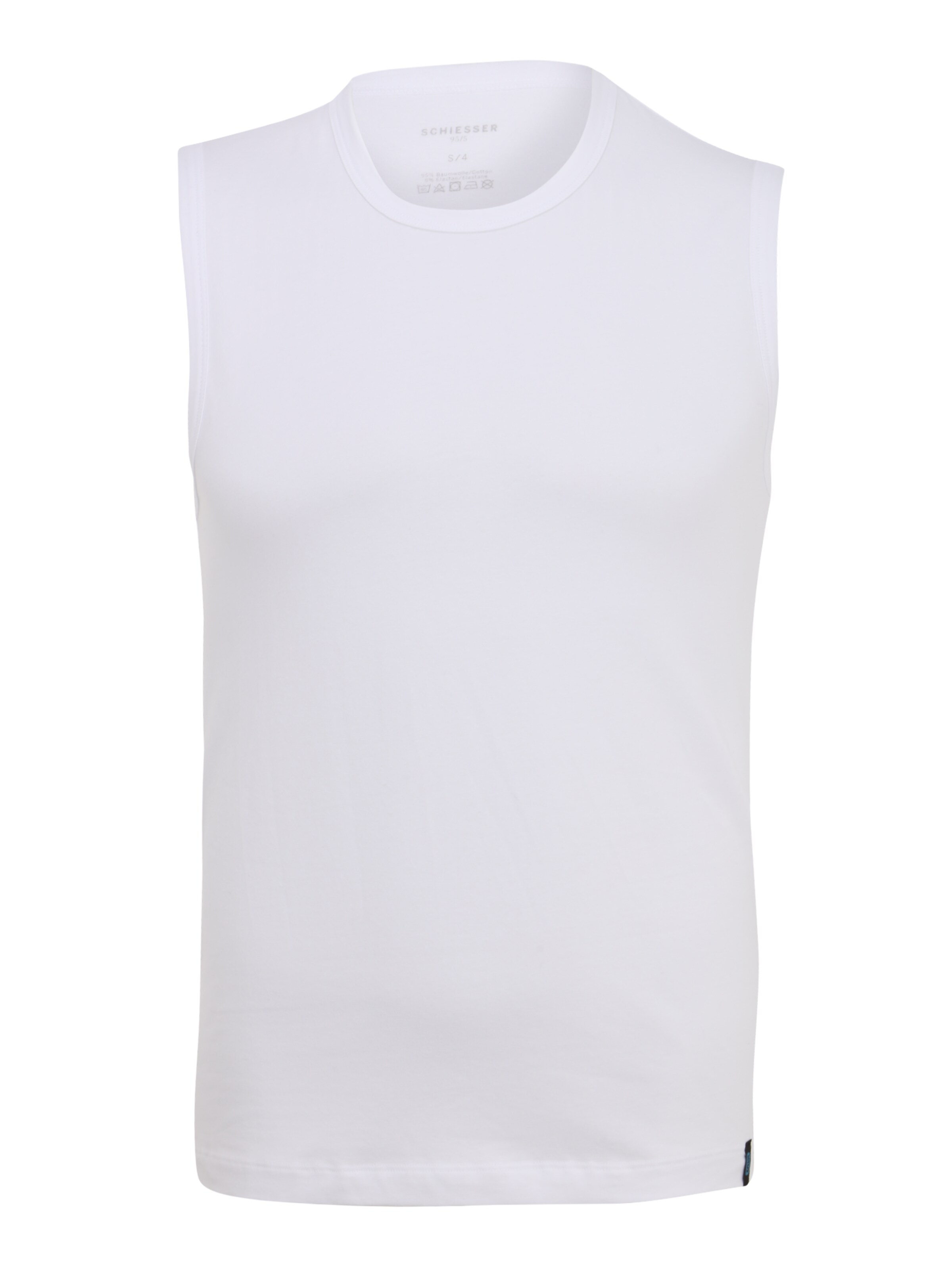 SCHIESSER - Onderhemd in de kleur Wit