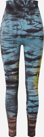 Urban Classics Skinny Legginsy w kolorze niebieski