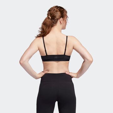ADIDAS SPORTSWEAR Bustier Športni nederček | črna barva