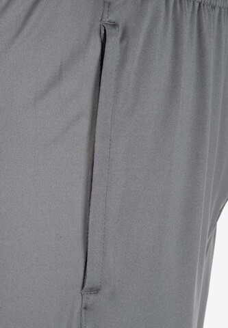 UNDER ARMOUR Slim fit Workout Pants 'Challenger II' in Grey