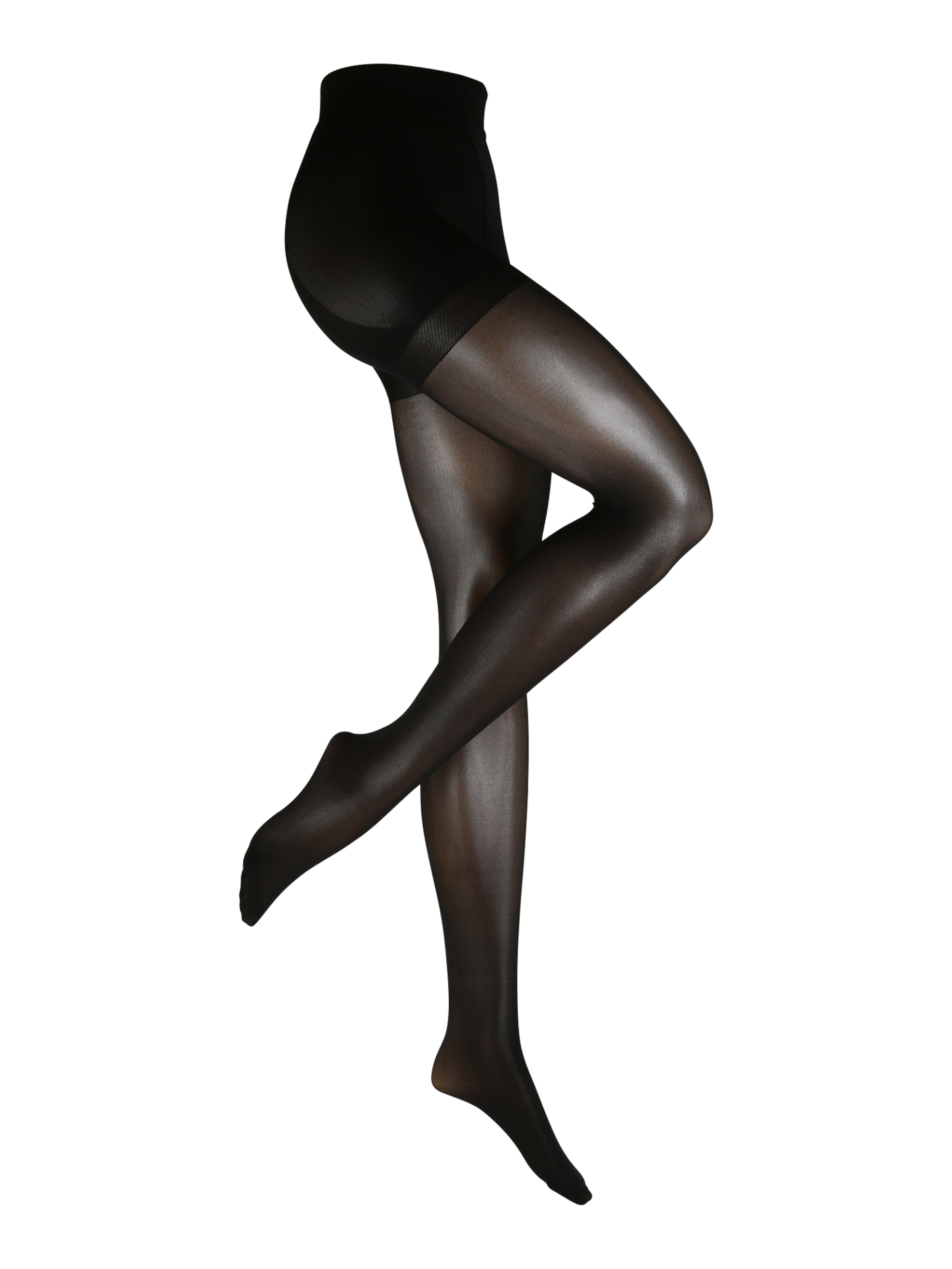 Swedish Stockings Regular Fine tights 'Anna Control Top' in Black: front