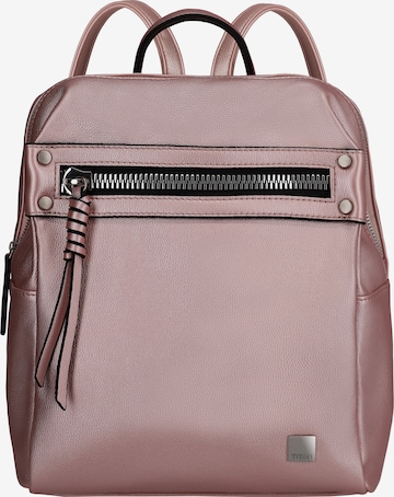TITAN Backpack in Pink: front