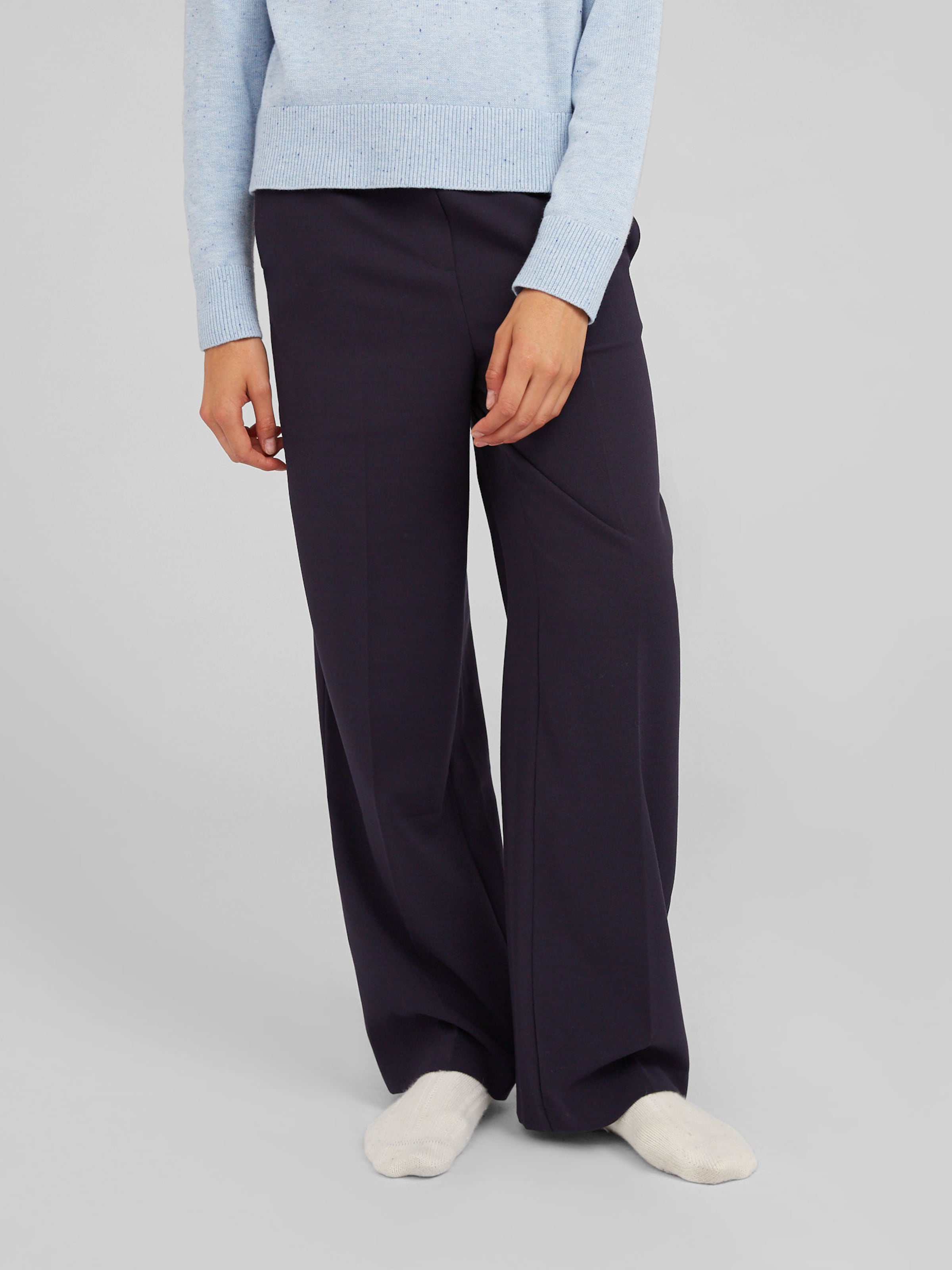 Pantalon à plis 'Camille'