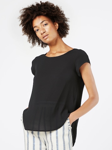 ONLY Blouse 'Vic' in Zwart: voorkant