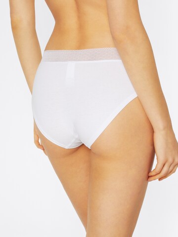 Slip Skiny en blanc : derrière