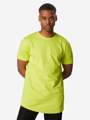 T-Shirt Urban Classics en jaune : devant