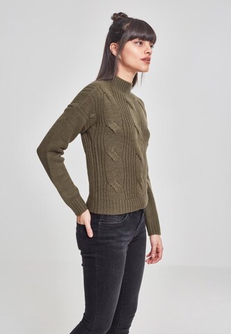 Urban Classics Sweater in Green