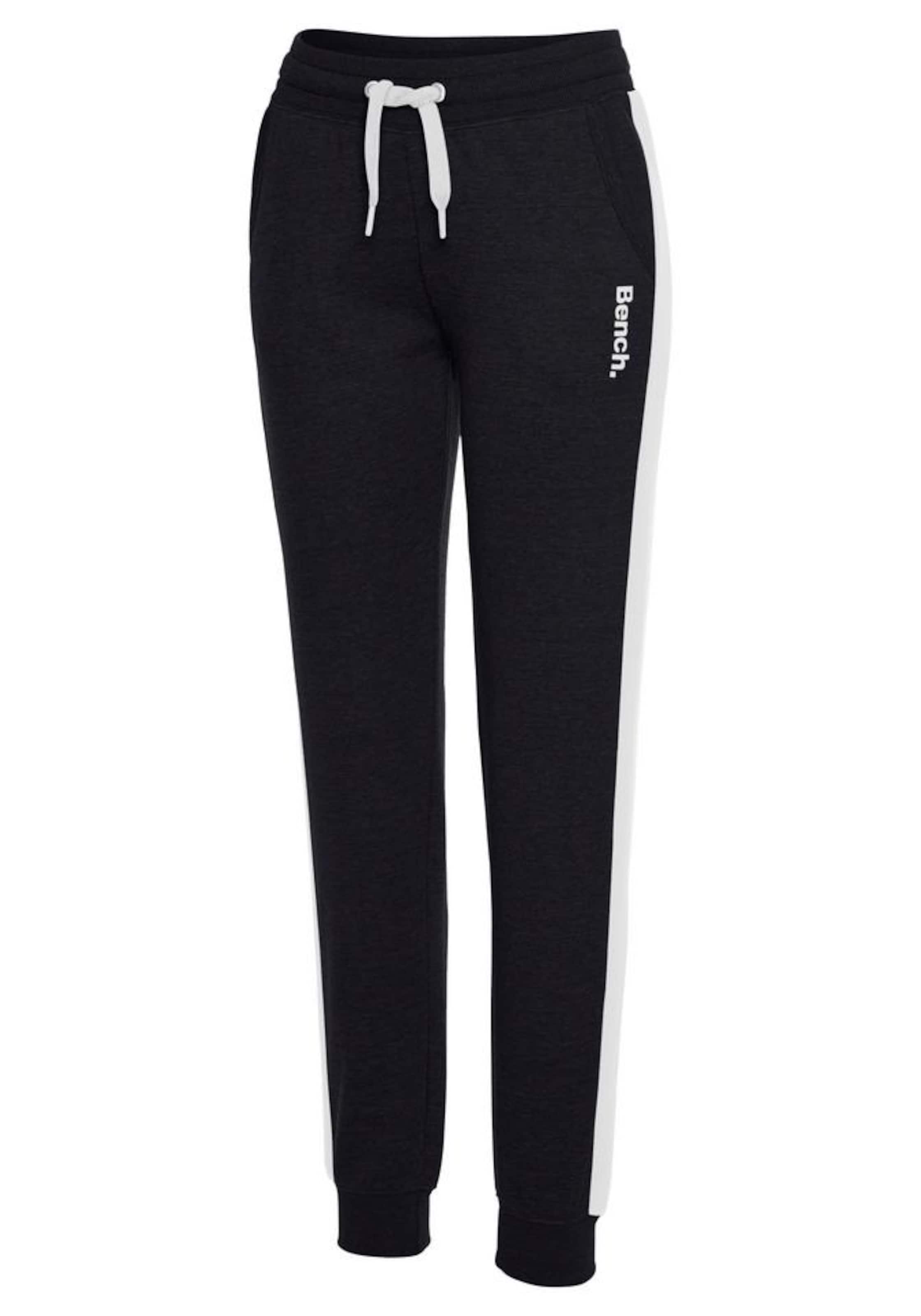 BENCH Tapered Bukser i sort