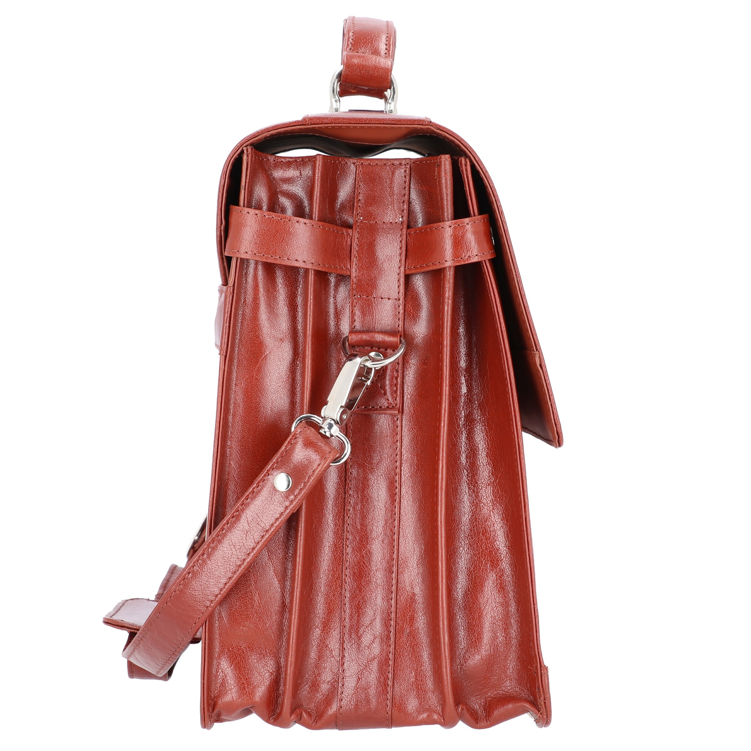 Borsa portadocumenti 'Mocca' di Alassio in marrone