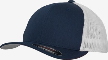 Cappello da baseball di Flexfit in blu: frontale