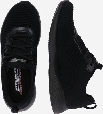 Baskets basses 'Bobs Squad' SKECHERS en noir