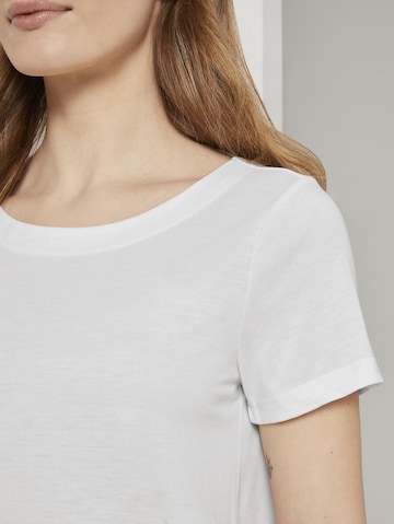 T-shirt TOM TAILOR en blanc