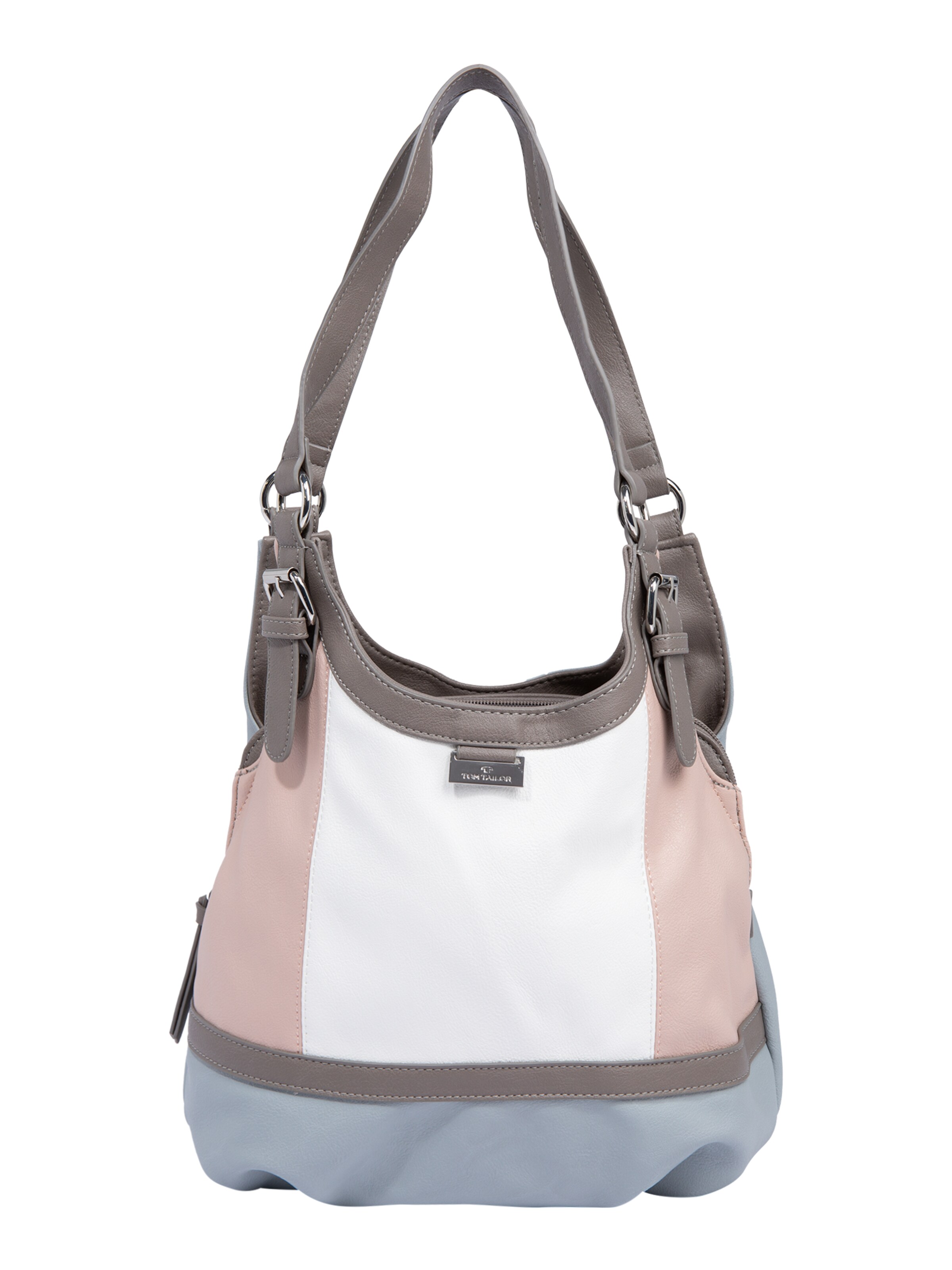 TOM TAILOR Schultertasche 'Juna' in Mischfarben: Vorderseite