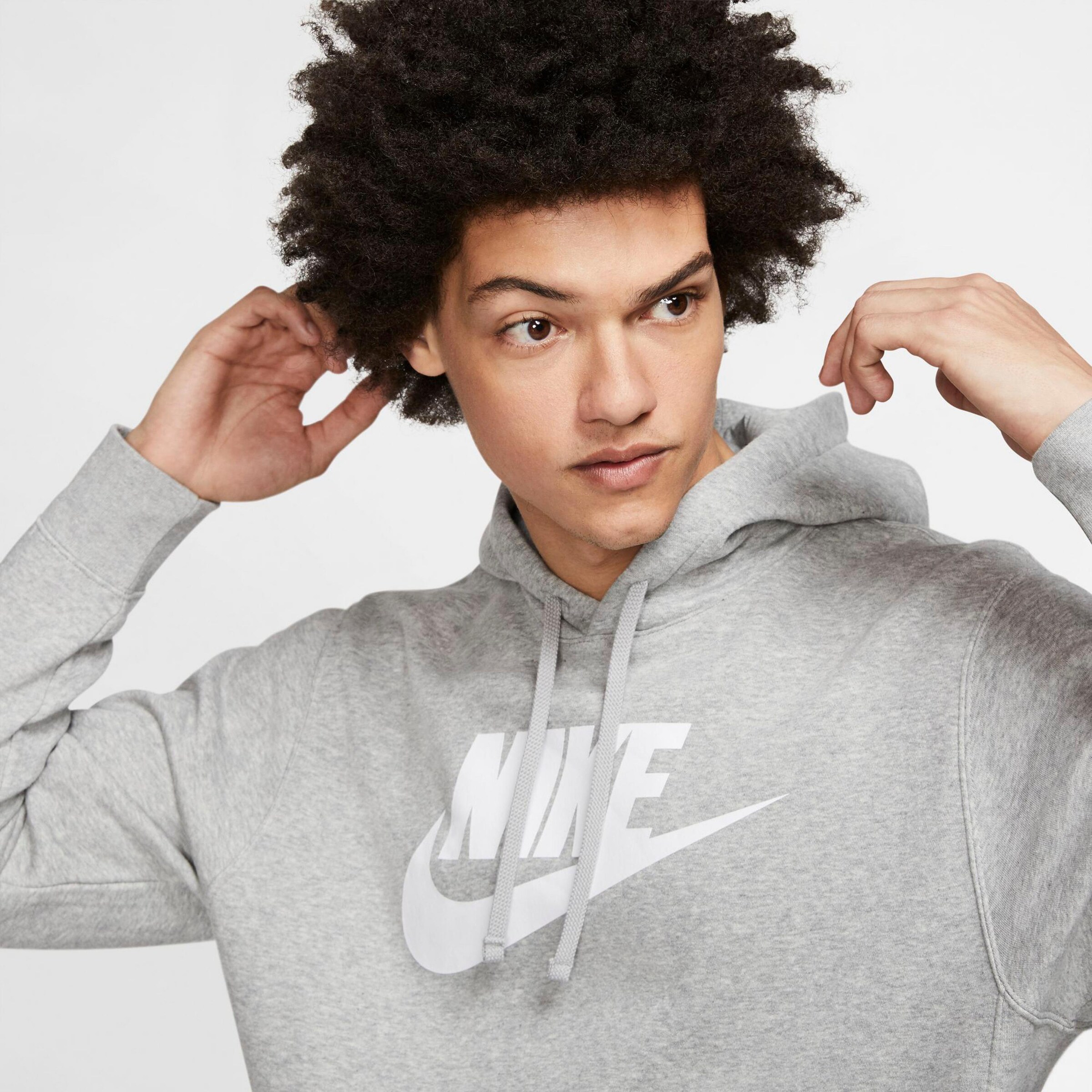 Homme Sweat-shirt Nike Sportswear en Gris 