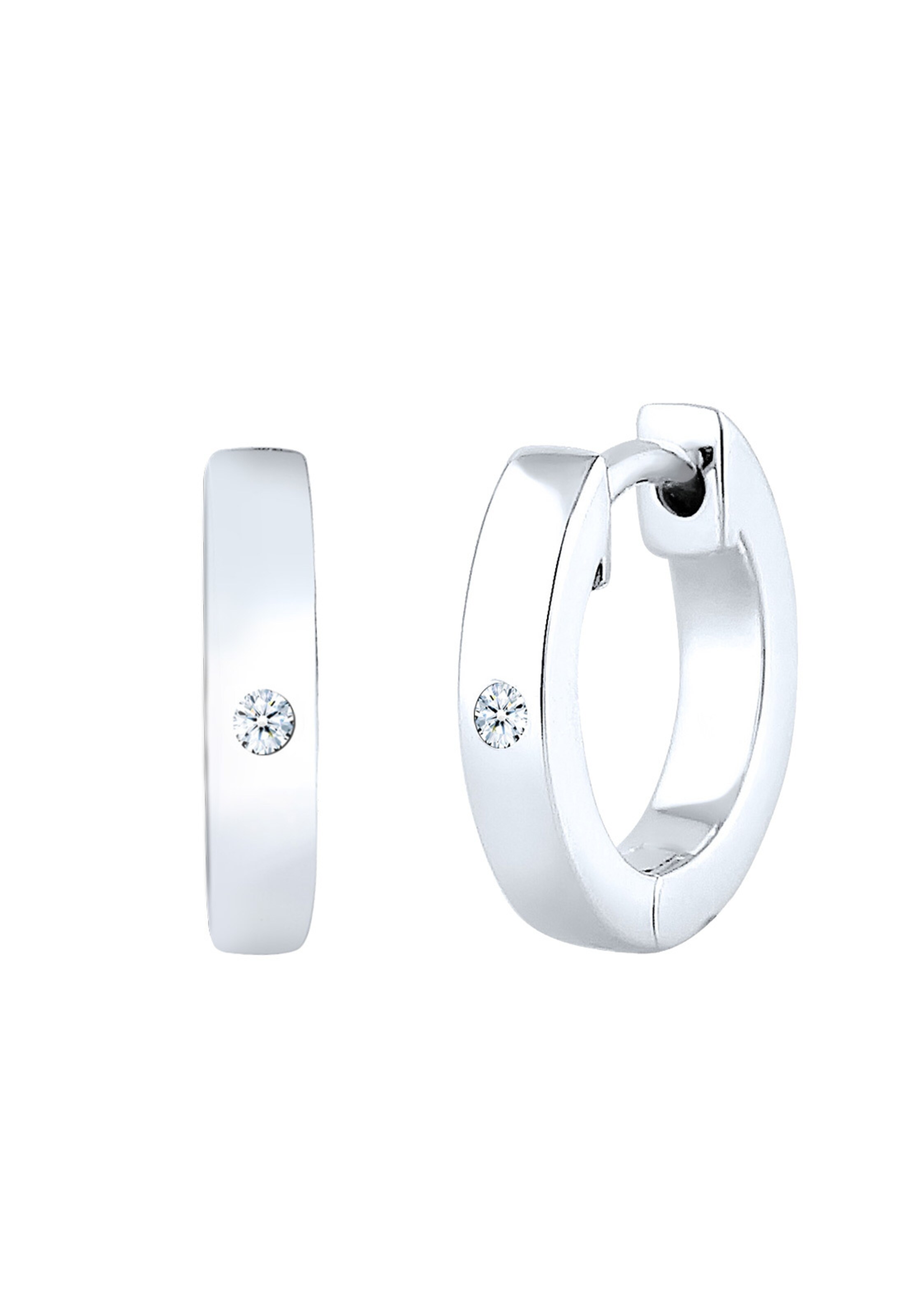 Boucles d'oreilles Elli DIAMONDS en blanc