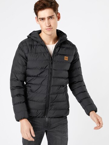 Urban Classics Steppjacke 'BASIC BUBBLE' in Schwarz: predná strana