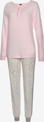 s.Oliver Bodywear Pyjama in Pink