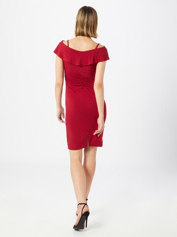 Robe fourreau SWING en rouge