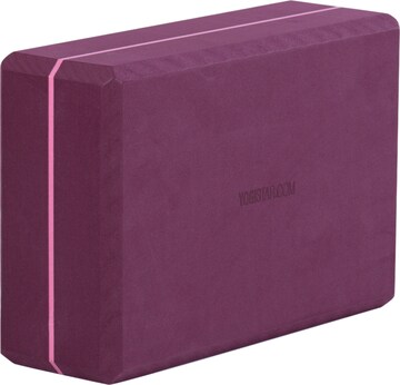 YOGISTAR.COM Yoga Block 'Yogiblock Big' in Red: front