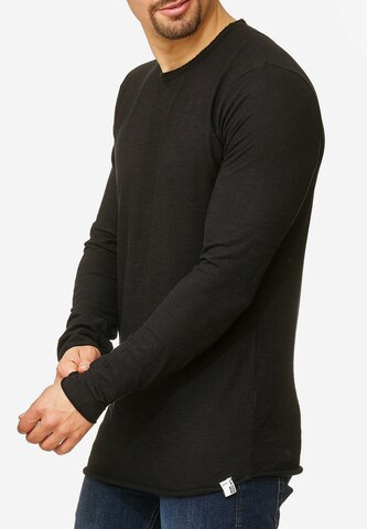 INDICODE JEANS Shirt 'Willbur' in Black: front
