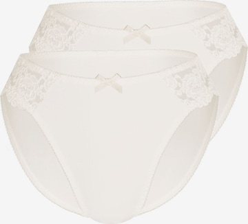 sassa Panty 'CLASSIC LACE' in White: front