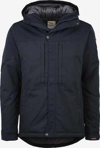 Fjällräven Outdoor jacket 'Skogsö' in Blue: front