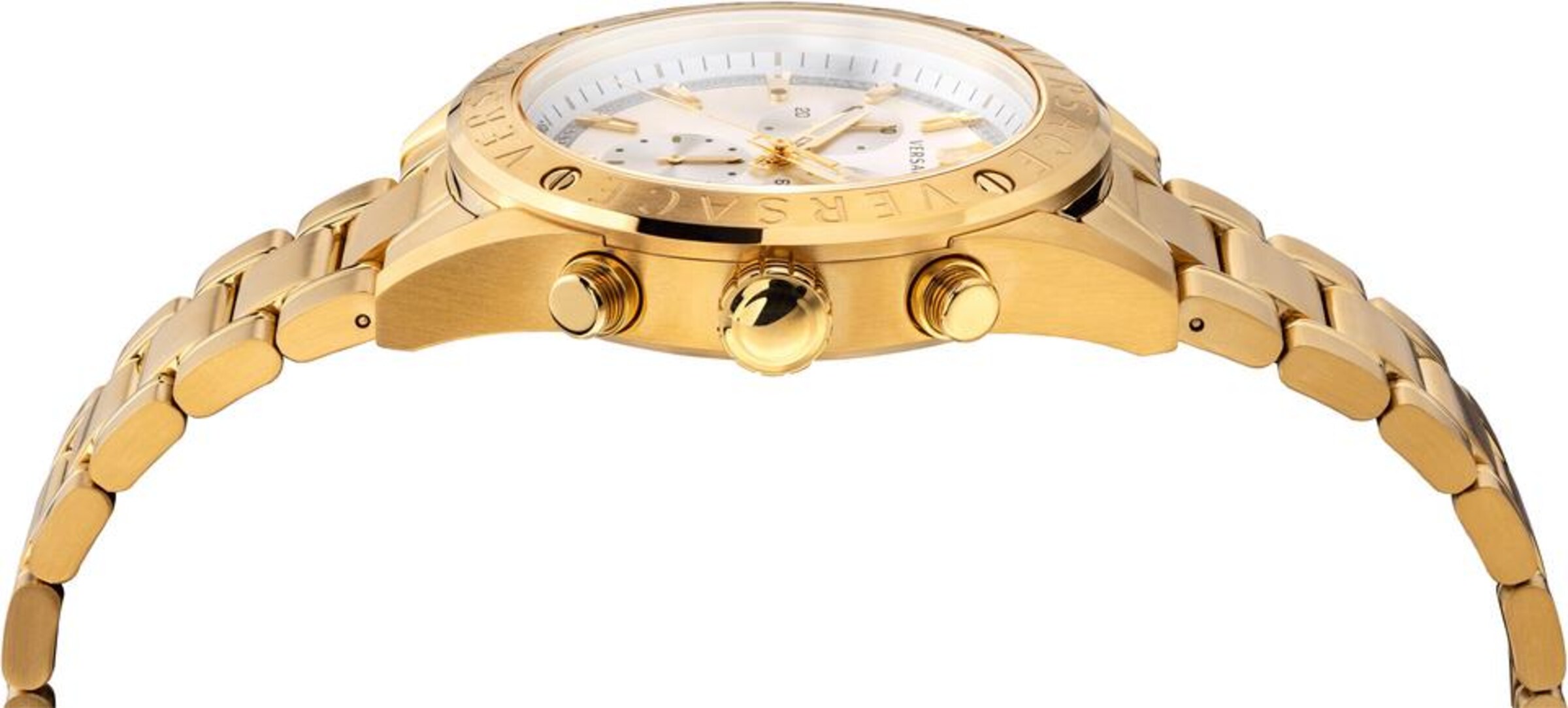 VERSACE Analog Watch in Gold
