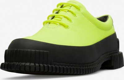 CAMPER Chaussure à lacets ' Pix ' en vert fluo / noir, Vue avec produit