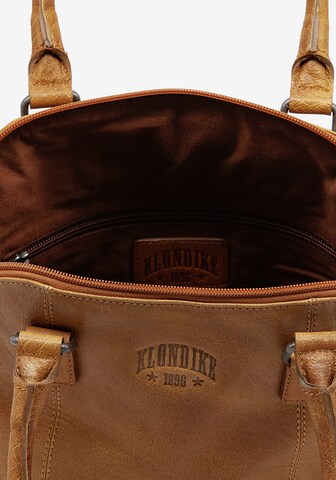 KLONDIKE 1896 Handbag 'Ella' in Brown