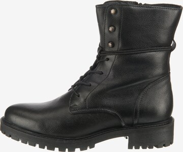 GEOX Lace-Up Ankle Boots in Black