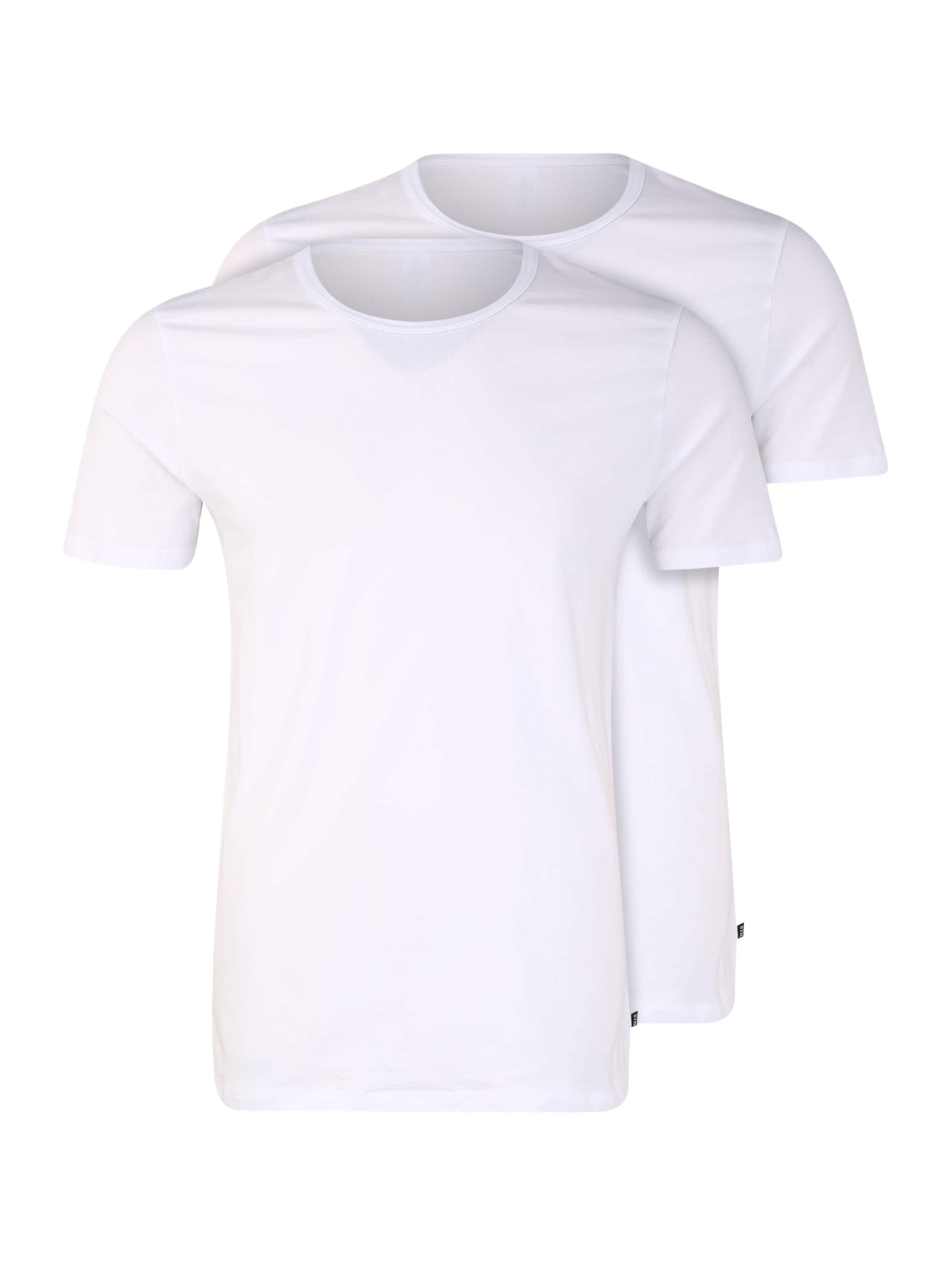 T-Shirt H.I.S en blanc : devant
